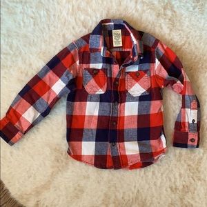 Kid Flannel Shirt SIZE XS (4-5)